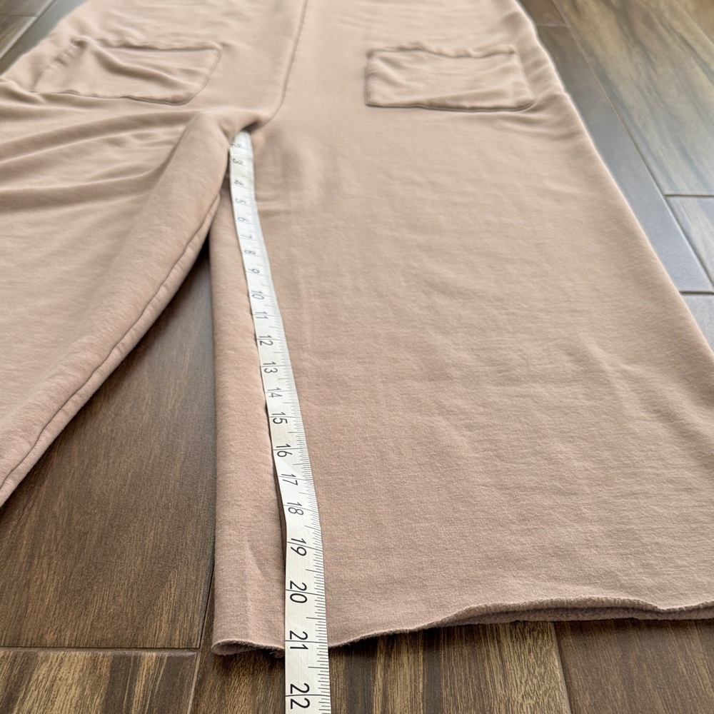 Madewell MWL Superbrushed Pull-On Jumpsuit in Telluride Stone, Medium - Picture 6 of 14